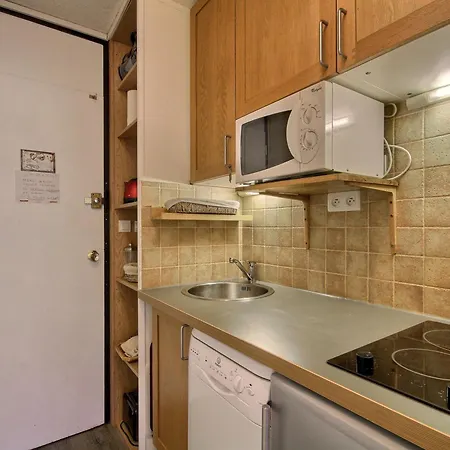 3 Pers., Vue Pistes, Au Pied Des Pistes, Balcon - Fr-1-455-98 דירה לה פלאנייה
