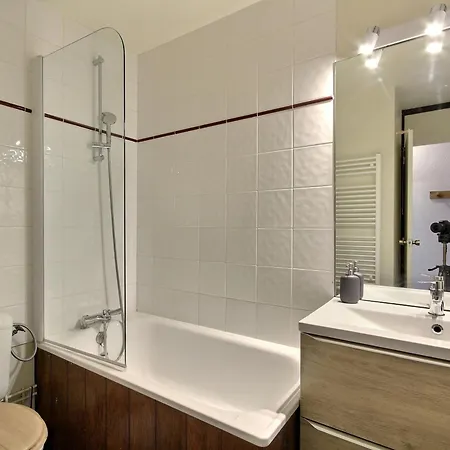 3 Pers., Vue Pistes, Au Pied Des Pistes, Balcon - Fr-1-455-98 דירה לה פלאנייה