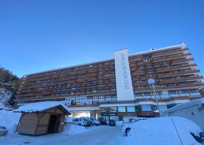 3 Pers., Vue Pistes, Au Pied Des Pistes, Balcon - Fr-1-455-98 * La Plagne